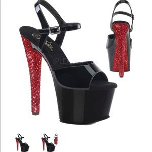 Pleasers Sky Diamond Platforms